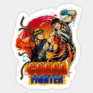 Cobra Fighter Sticker